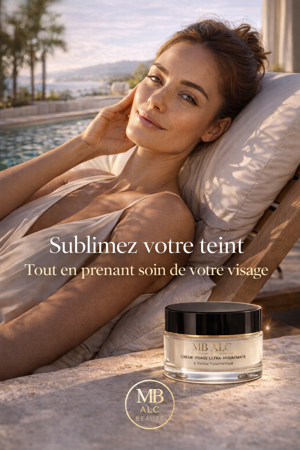 Crème hydratante intense à l'acide hyaluronique