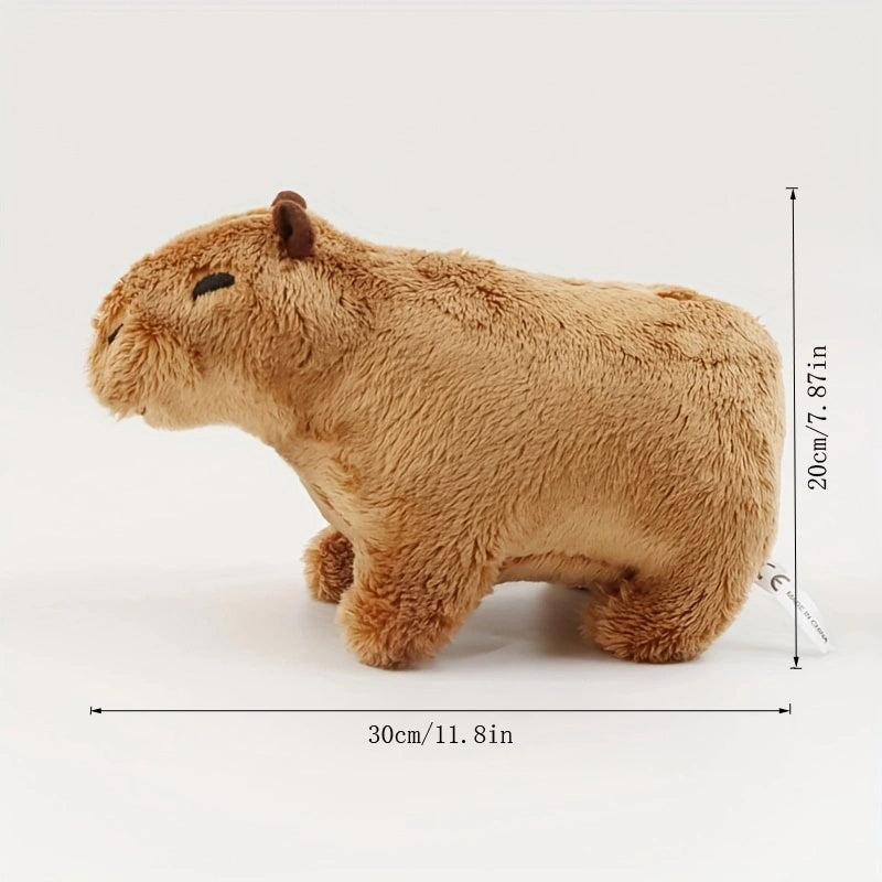 2Tailles Simulation Animal Capybara Peluche Jouets Mignon Capybara Poupées en peluche Peluche Animaux en peluche Enfants Jouet Enfants Peluche Cadeau