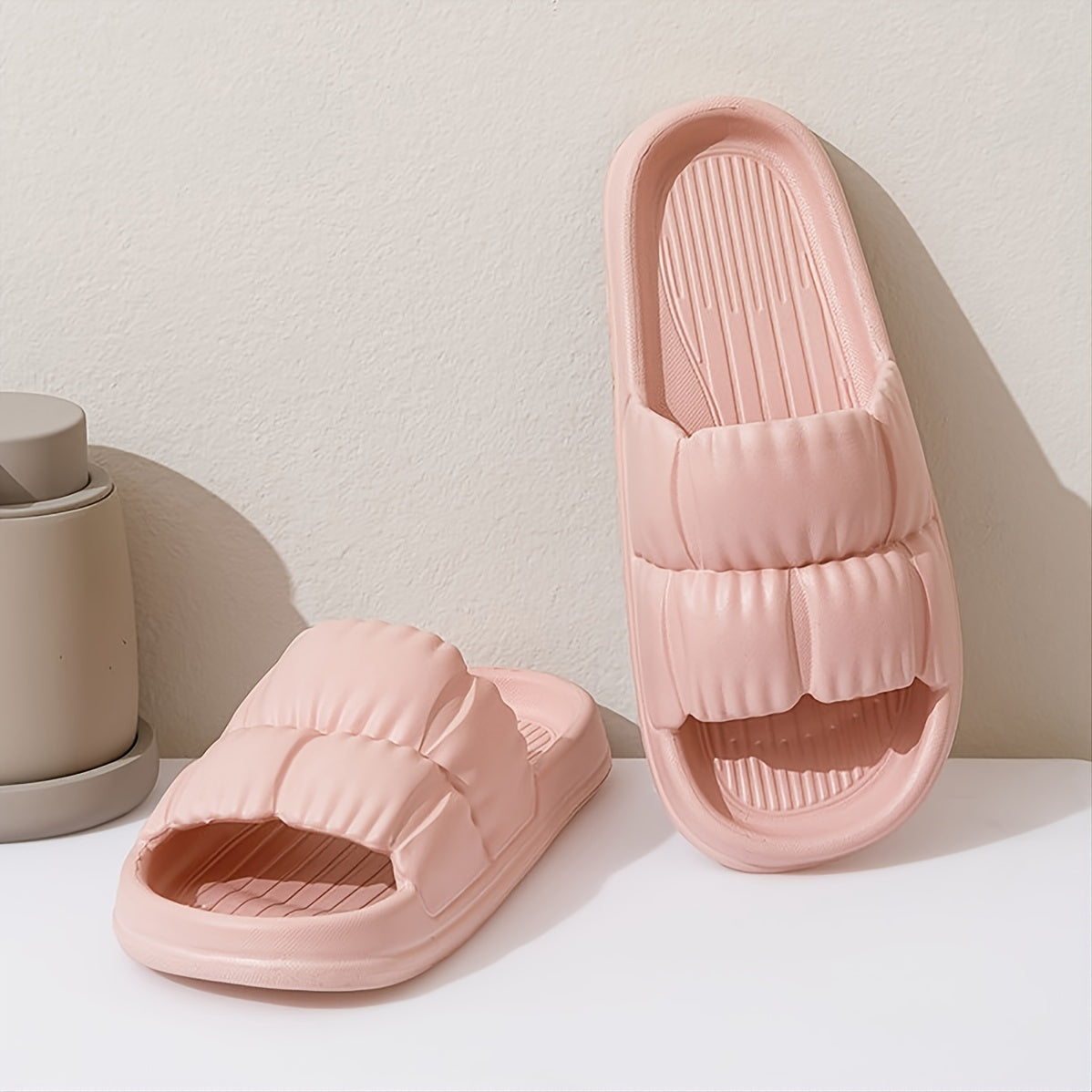 Chaussons souples pour femmes, claquettes Eva simples et confortables