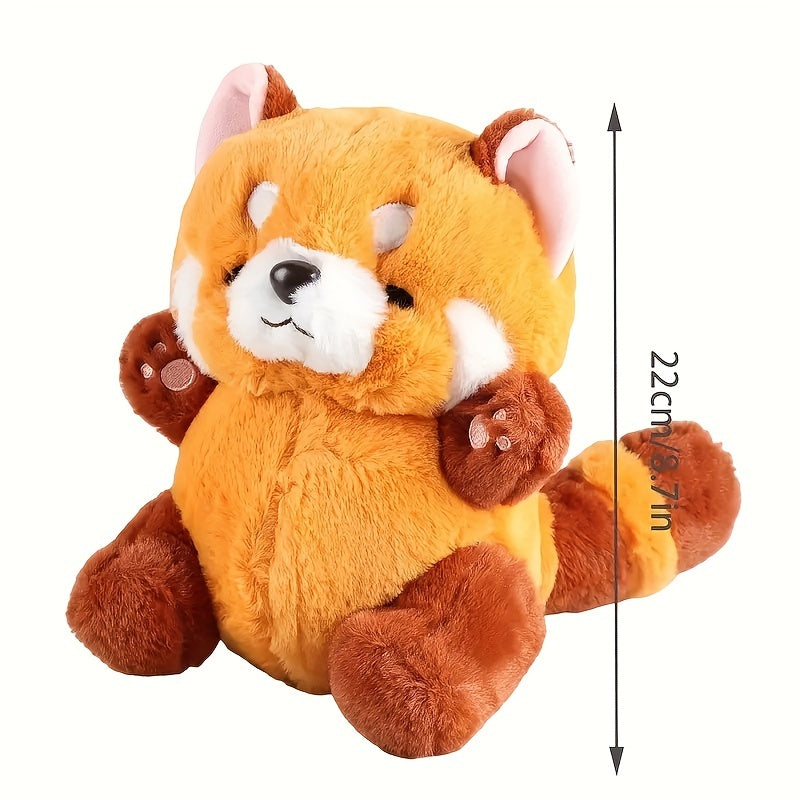 Adorable 8.6 Kawaii Raccoon Plush Toy - Perfect Gift for Kids & Babies on Birthdays & Christmas!
