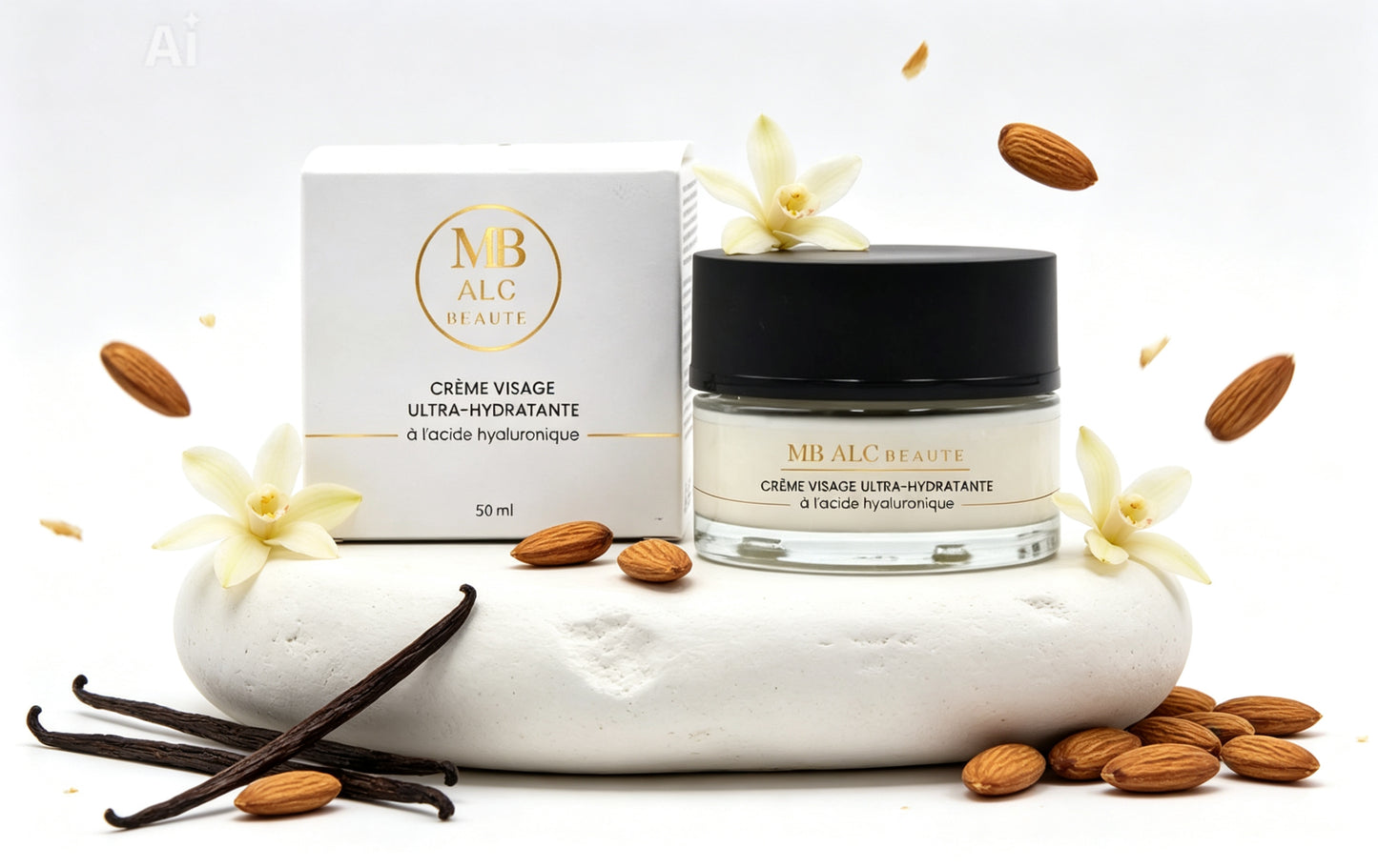 Crème hydratante intense à l'acide hyaluronique